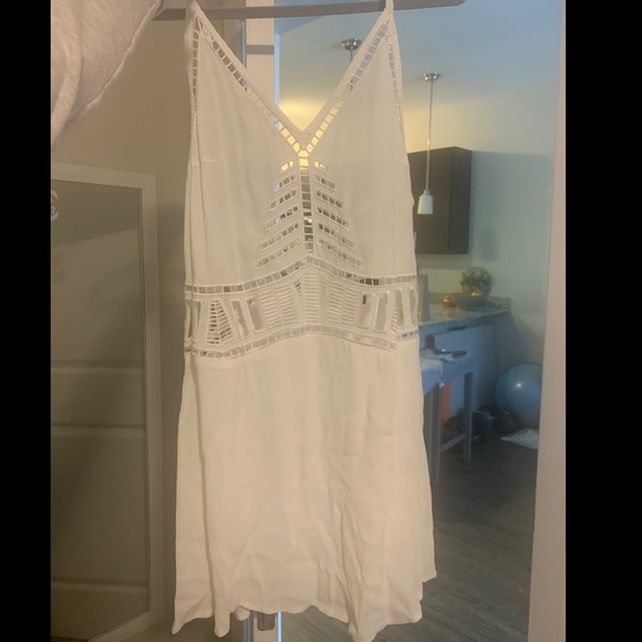 White Coverup Dress - Picture 1 of 3